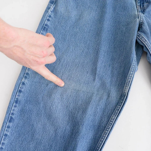 Vintage 90'S Calvin Klein Mid Wash Loose Easy Fit Jeans Size 38 - Picture 7 of 13